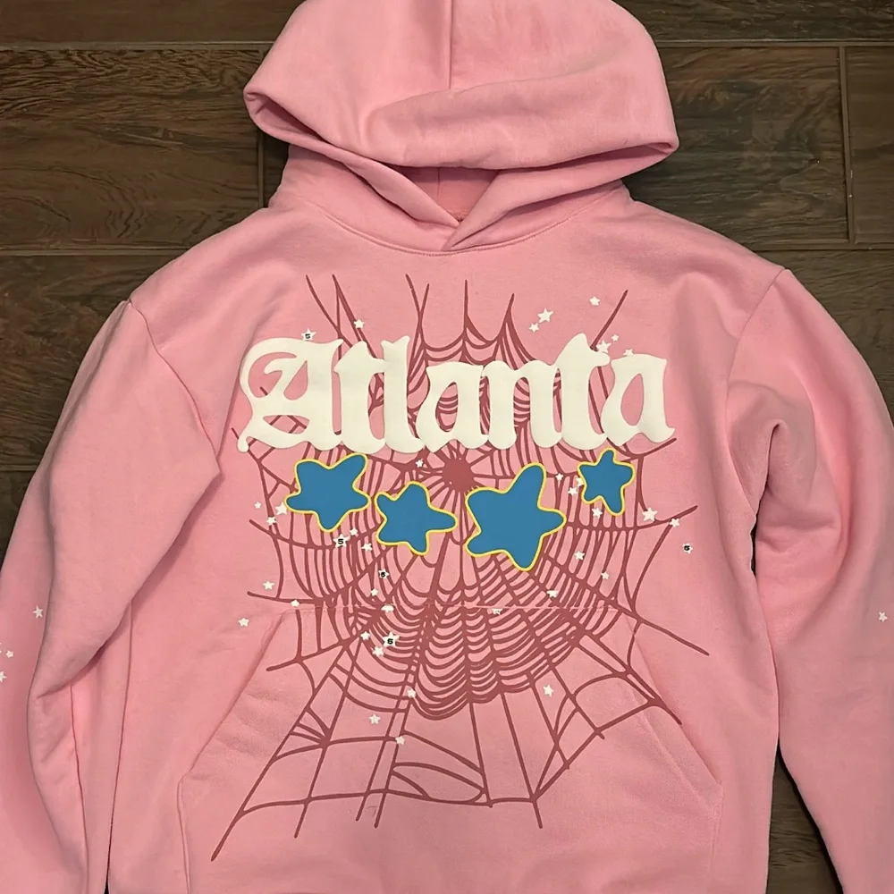 Spider Worldwide | Sweaters | Pink Atlanta Sp5der Hoodie | Poshmark